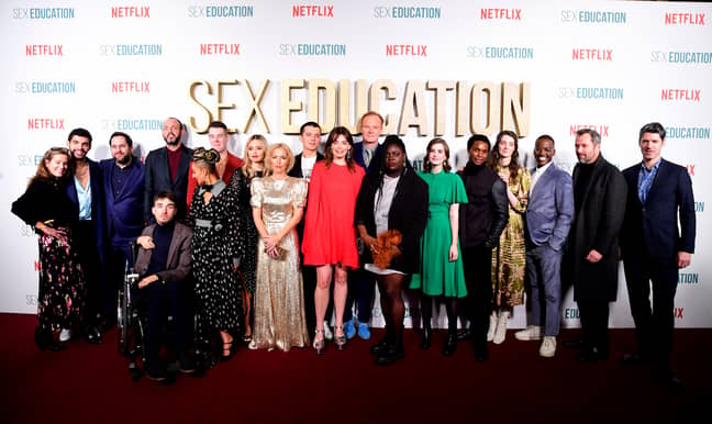 性教育季节第二次在2020年1月在世界首映。（信用：PA）