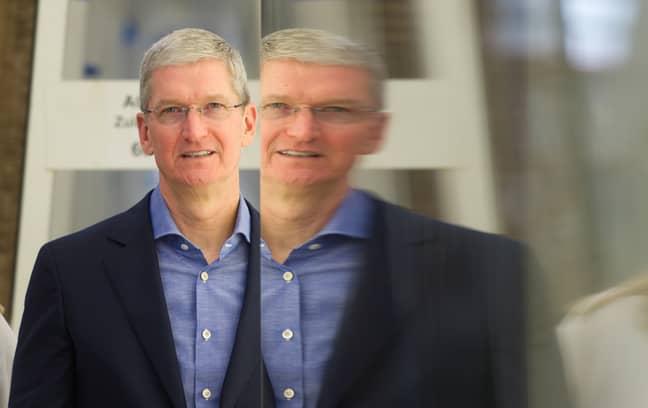 苹果的首席执行官蒂姆·库克（Tim Cook）。学分：PA