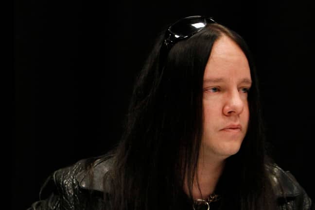 乔伊·乔迪森（Joey Jordison）。信用：PA
