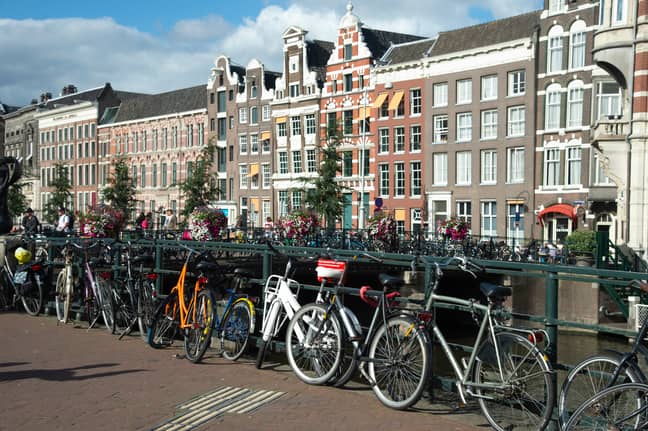阿姆斯特丹，荷兰首都。信用：PA
