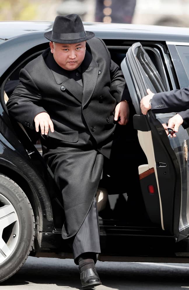金（Kim）在担任领导者期间摇摆了几层高档外套。学分：路透社/Shamil Zhumatov