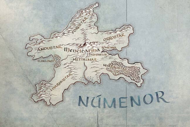 Numenor王国将在新系列中发挥作用。图片来源：亚马逊