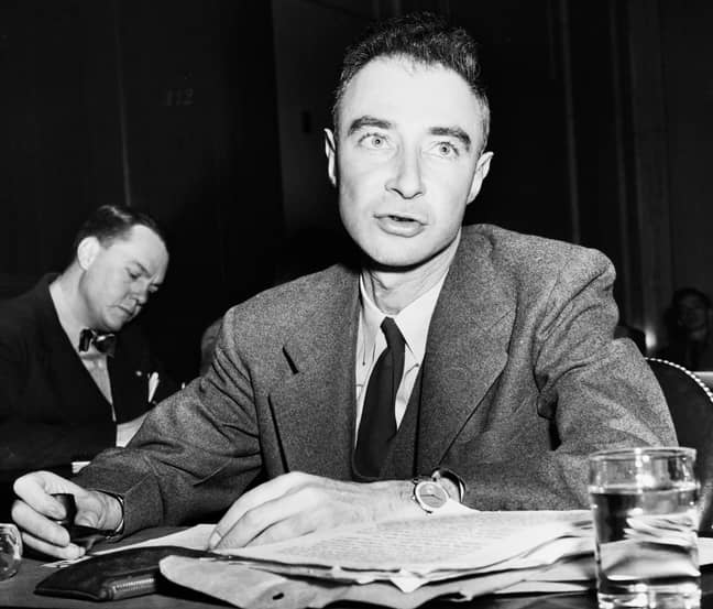 J. Robert Oppenheimer。图片来源：Alamy