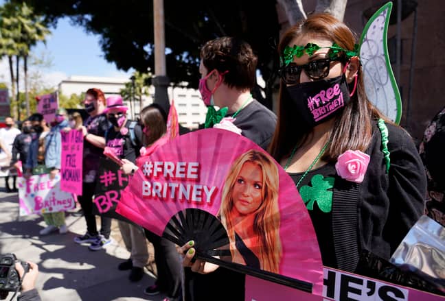 #Freebritney运动已经筹集了很多动力。学分：PA