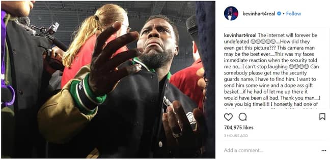 学分：Instagram / Kevin Hart