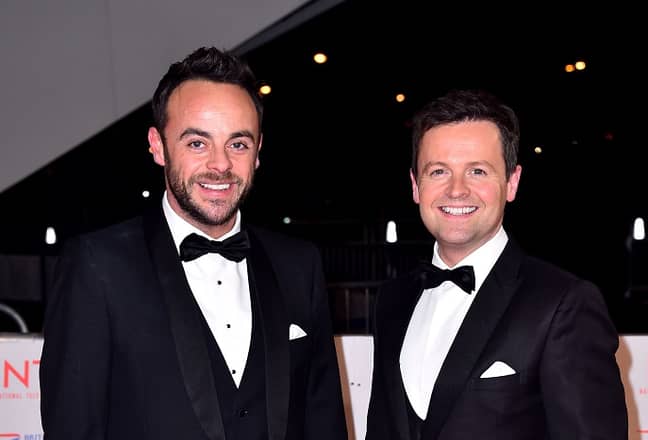 Ant McPartlin和Declan Donnelly。学分：PA
