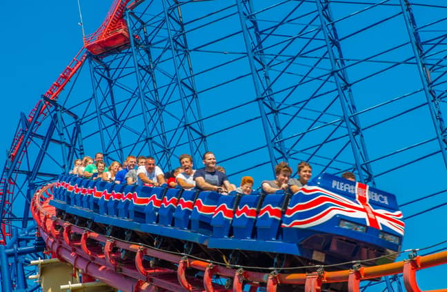 大个子过去是世界上最高的过山车：Blackpool Pleasure Beach