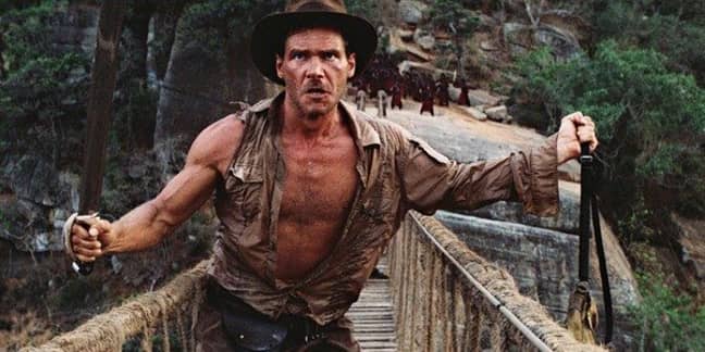 哈里森·福特（Harrison Ford）为印第安纳·琼斯（Indiana Jones）。信用：最重要的