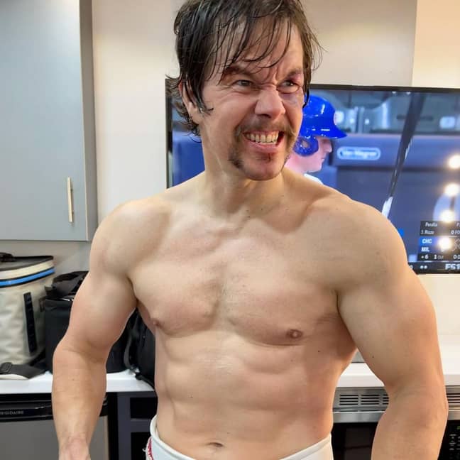 在转型之前的瓦尔伯格。学分：Instsgram/@Markwahlberg