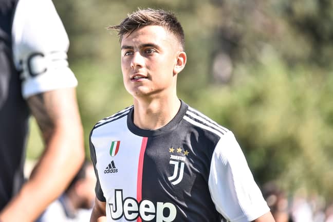 尤文图斯足球俱乐部明星保罗·迪巴拉（Paulo Dybala）在位置6.信用：PA