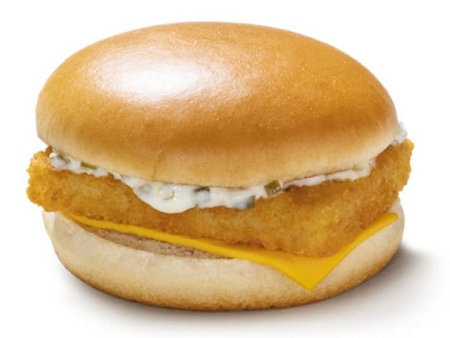 麦当劳的鱼片汉堡的信用：麦当劳