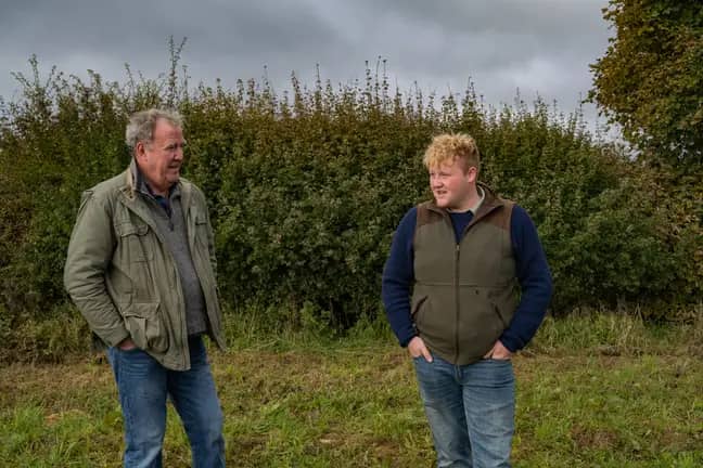 克拉克森（Clarkson）为英国农民坚持。信用：Amazon Prime视频