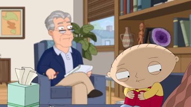 关于Stewie所谓的性行为，有很多笑话。图片来源：福克斯