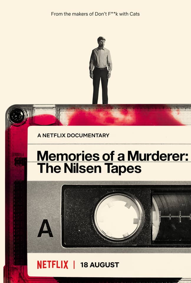 新纪录片包括从未听说过凶手丹尼斯·尼尔森（Dennis Nilsen）的录音。信用：Netflix