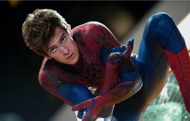 据报道，安德鲁·加菲尔德（Andrew Garfield）将在新电影中重新扮演蜘蛛侠的角色。图片来源：索尼