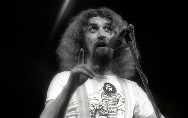 比利·康诺利（Billy Connolly）在1977年表演。学分：阿拉米“width=