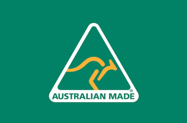 澳大利亚制造的徽标