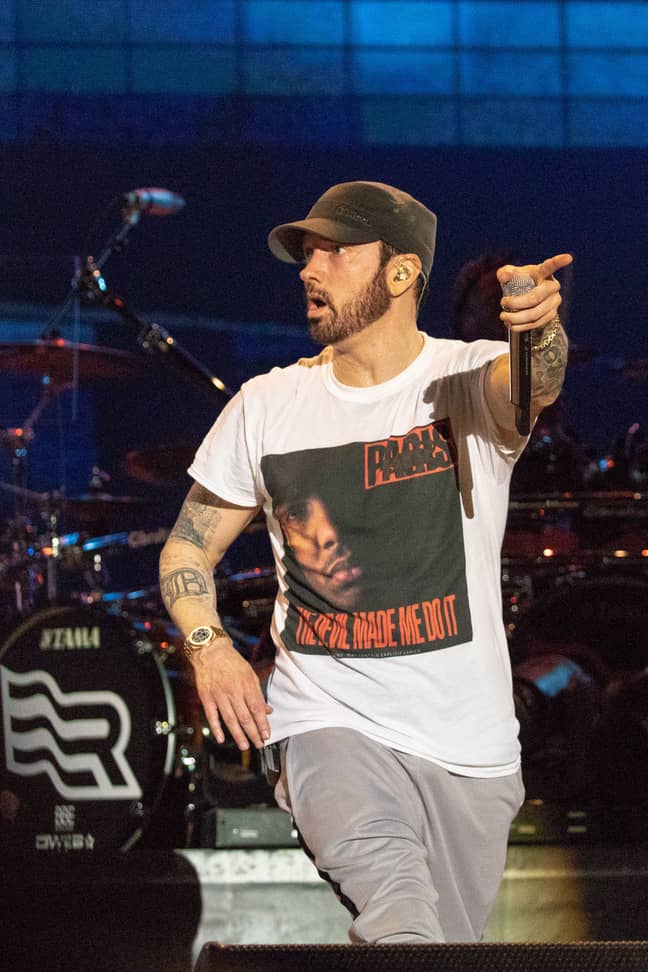 可能足够公平的阿姆（Eminem）在这个阶段不记得他所有的歌词。信用：PA