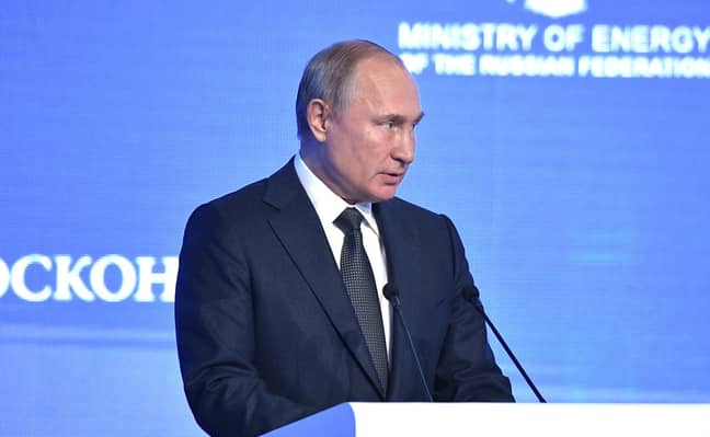 俄罗斯总统说，儿童正在使用，不应该参与这种“极端情况”。信用：PA