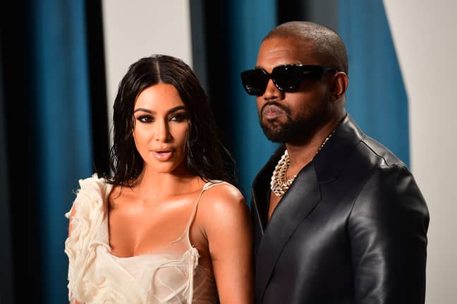 坎耶·韦斯特（Kanye West）和金·卡戴珊（Kim Kardashian）今年早些时候申请离婚。信用：PA