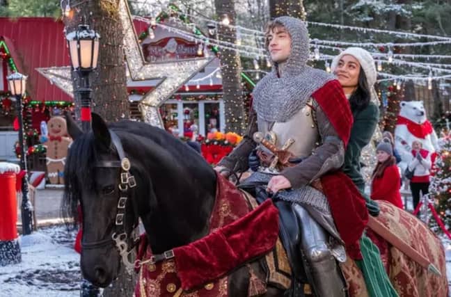 圣诞节前的骑士将降落在Netflix上。学分：Netflix
