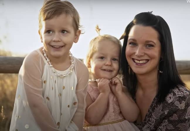 Shanann和两个女儿一起被谋杀时怀孕了。信用：Netflix