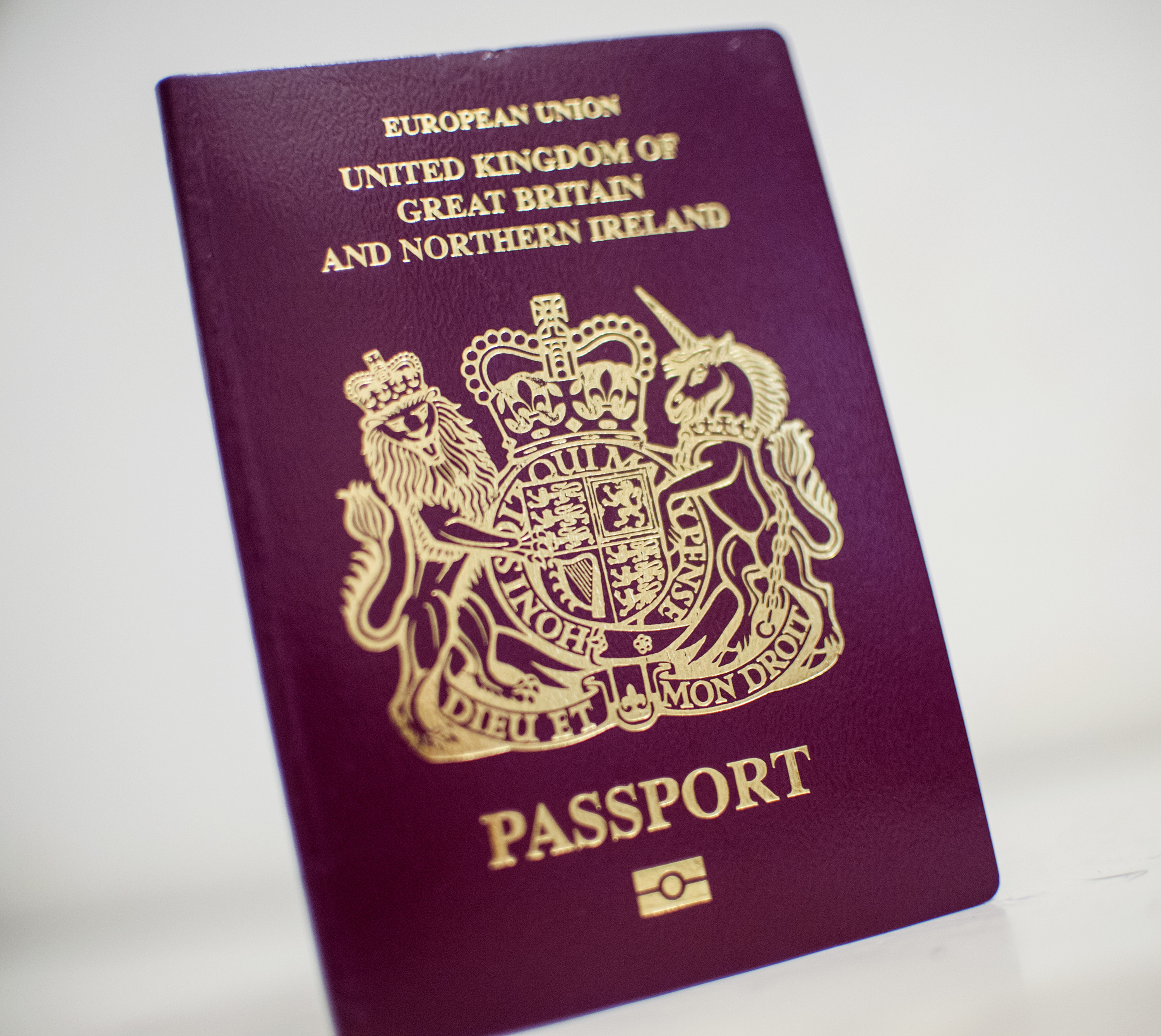 英国护照今年已跌至第六位。信用：PA