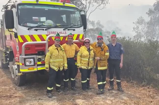 学分：新南威尔士州RFS Terrey Hills消防队