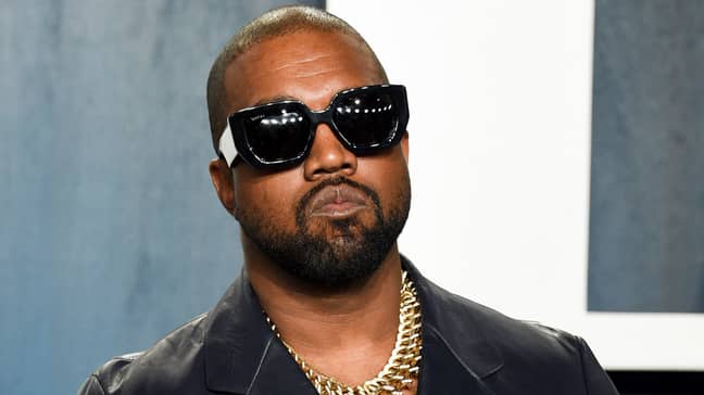 坎耶·韦斯特（Kanye West）显然是一些免费的粉丝内容的粉丝！信用：PA“width=
