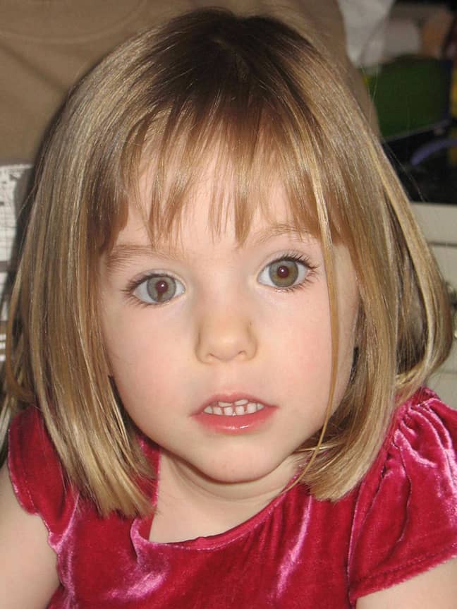 2007年在她失踪时发出的Madeleine McCann照片。信用：PA