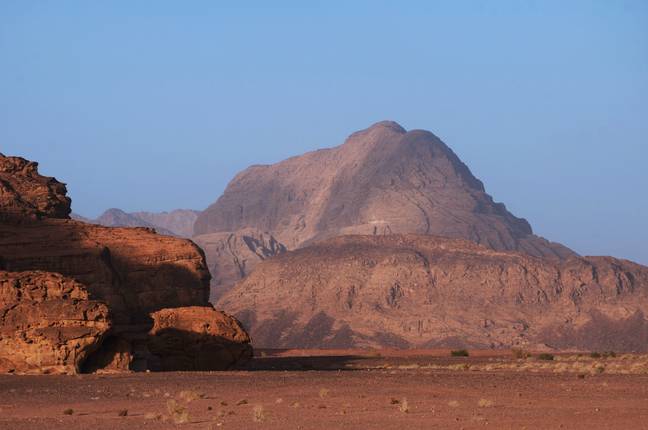 瓦迪·朗姆（Wadi Rum）在约旦。（信用：Unsplash/Juli Kosolapova）