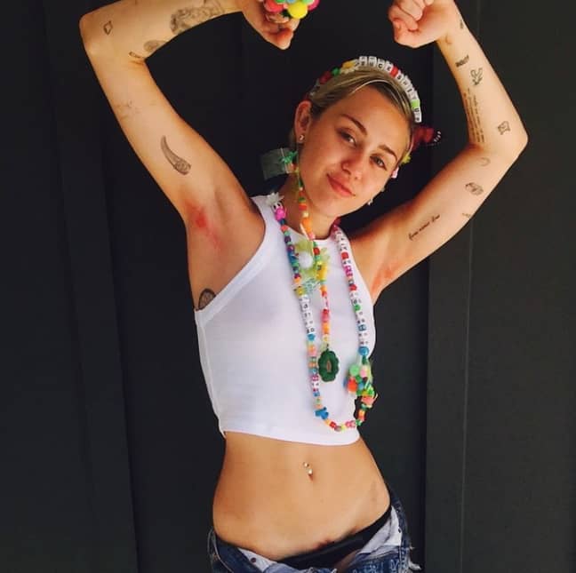 学分：Miley Cyrus/Instagram