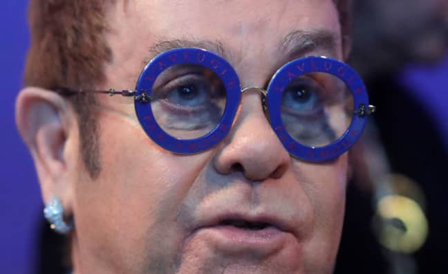 埃尔顿·约翰（Elton John）退休。信用：PA
