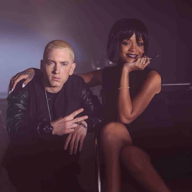 Eminem和Rihanna（信用：Instagram/Eminem）