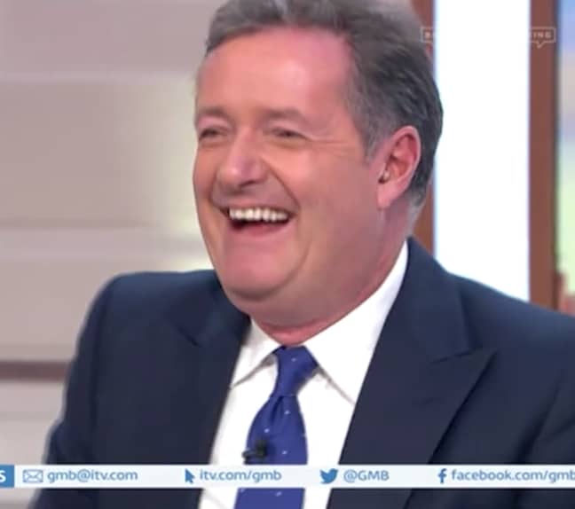 皮尔斯·摩根（Piers Morgan）最初在直播电视上说“贝尔***”之后并不渴望道歉。信用：ITV