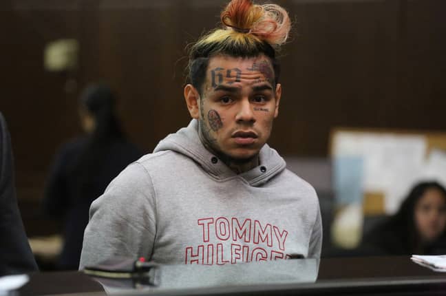 Tekashi 6ix9ine。信用：PA