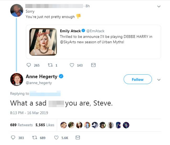 安妮·海格蒂（Anne Hegerty）将史蒂夫（Steve）取代。信用：Twitter