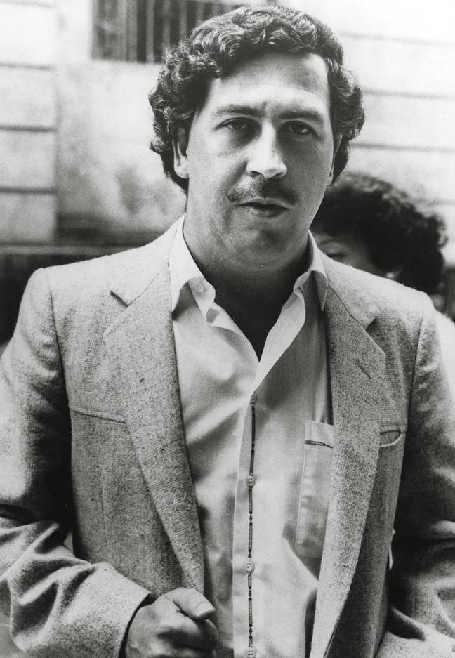 Pablo Escobar。信用：Alamy