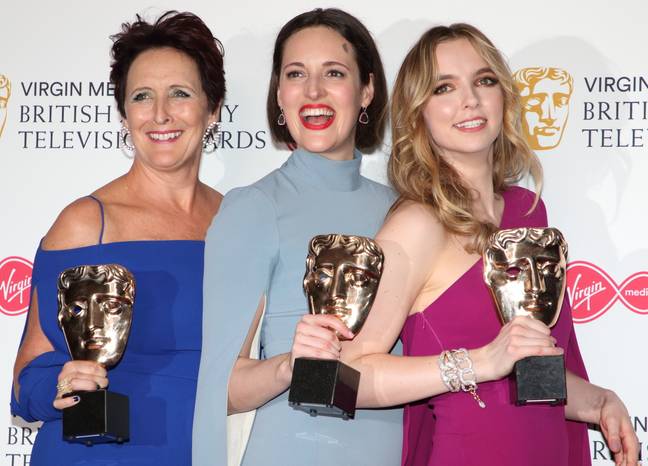 杀戮夏娃在BAFTA电视奖上赢得了三个锣。信用：PA