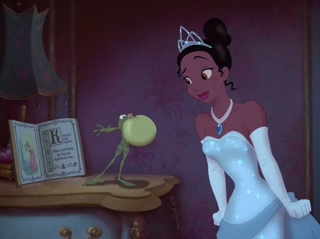 公主和青蛙。图片来源：迪士尼
