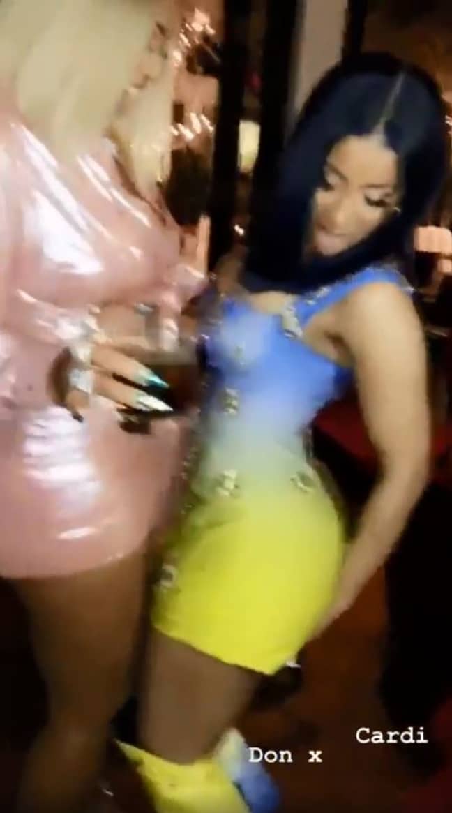 Cardi B和Stefflon Don之间有些嘲笑