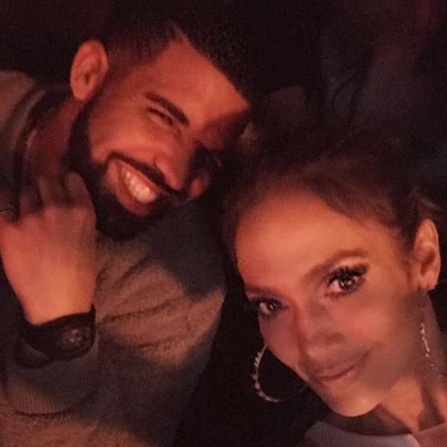 J.Lo和Drake约会的Drake约会。学分：Instagram/JLO