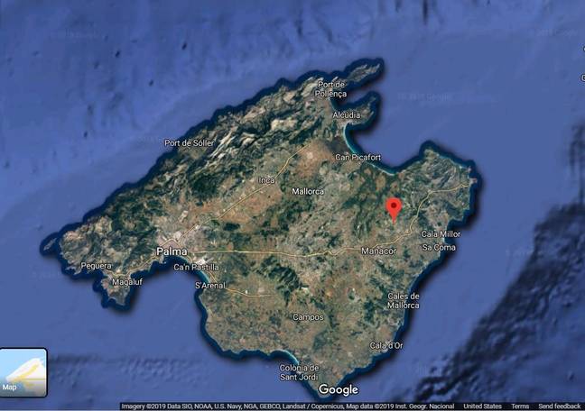 Love Island Villa已在Google Maps上找到。信用：Google地图