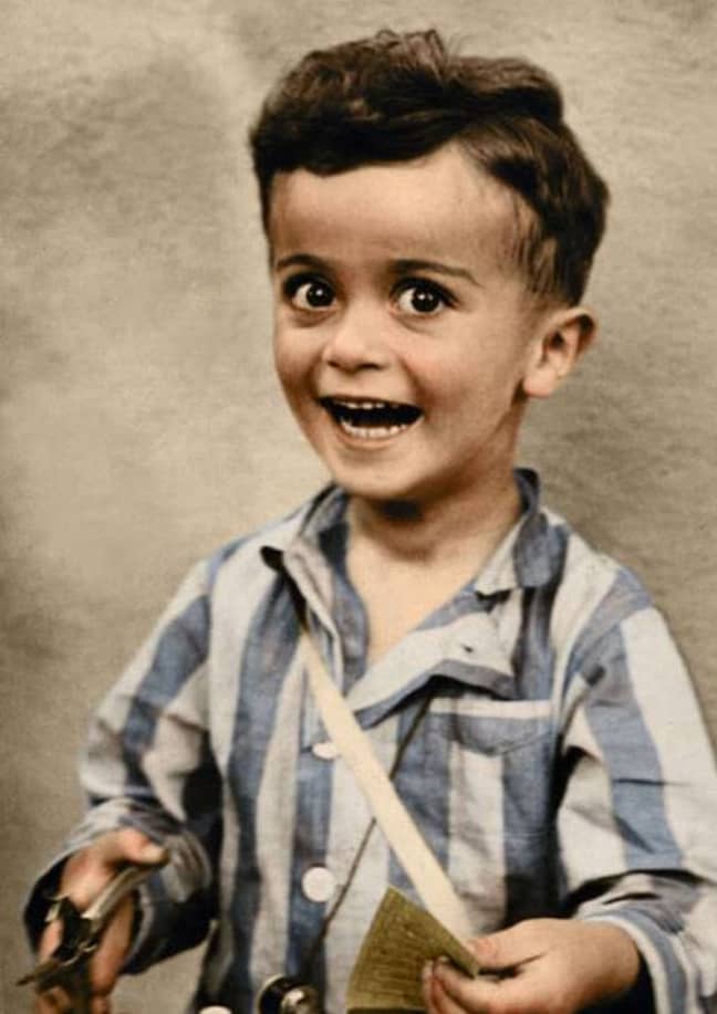 四岁的Istvan Reiner在奥斯威辛集中营的毒气室被杀。信用：汤姆·马歇尔（Tom Marshall）