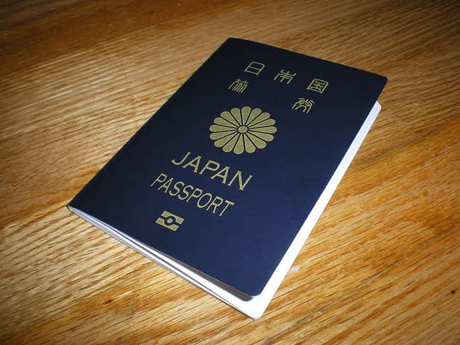 日本公民无需签证即可进入大多数国家。信用。创作共用