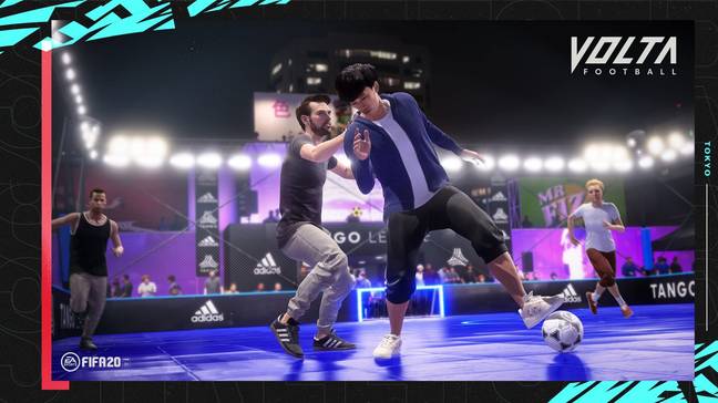 FIFA 20 Volta足球。信用：EA“width=