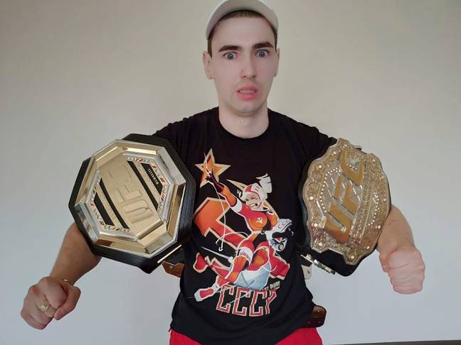 到目前为止，基里尔（Kirill）失去了他所有的MMA战斗。信用：East2West新闻必威杯足球