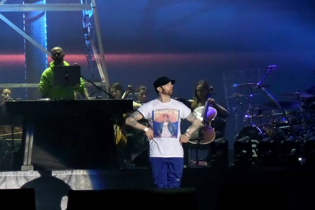 Eminem将履行他的“复兴”之旅。信用：PA