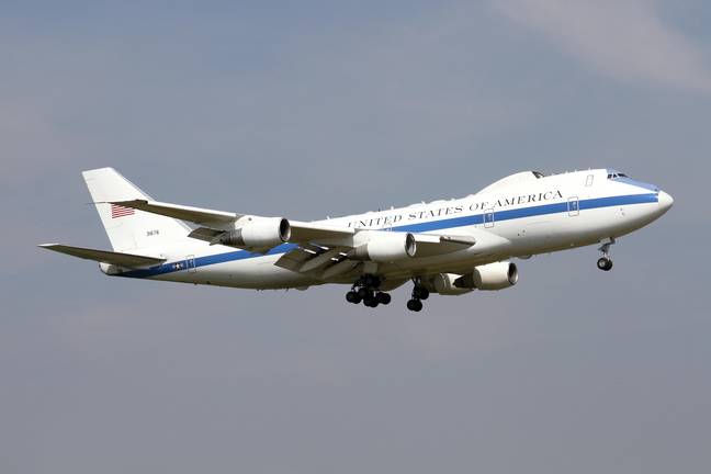 波音747 E-4B。信用：Alamy