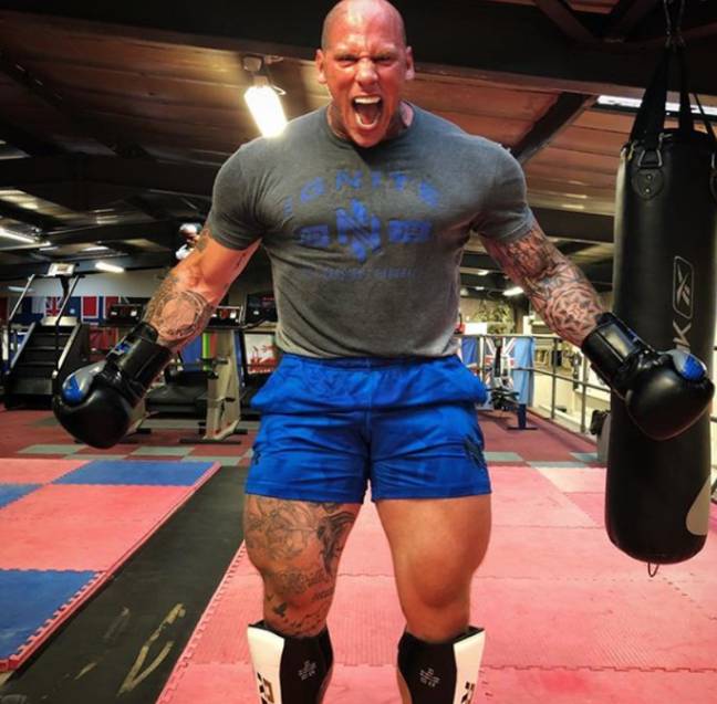 有传言说，马丁·福特（Martyn Ford）将与MMA首次亮相的伊朗绿巨人作战。信用：Instagram